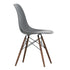 Cadeira Eames em Plástico DSW / Base dark maple